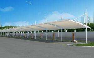 青田县膜结构停车棚