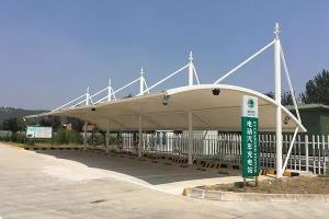 青田县膜结构停车棚